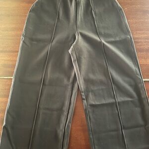 Petite SPANX Super Smooth Perfect Fit Black Ankle Cropped Pants